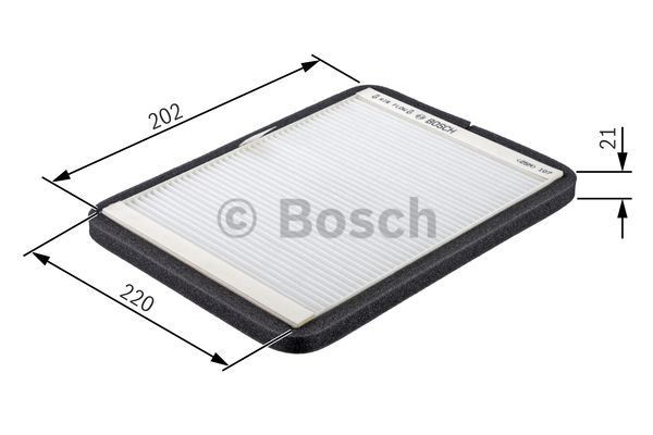 1987432063 Bosch Filtr kabiny