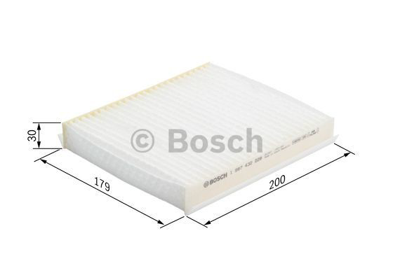 Do koszyka 1987432228 Bosch Filtr kabiny