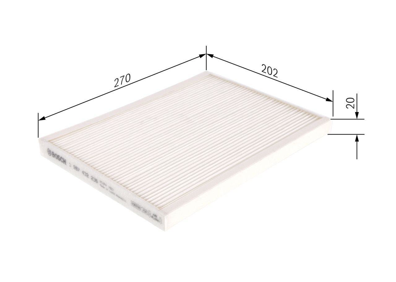 Filtr kabiny 1987432236 Bosch