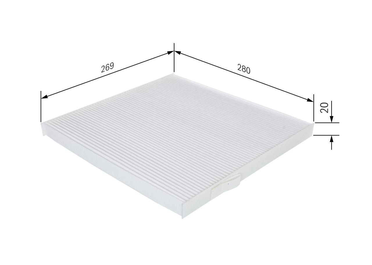 Filtr kabiny Bosch 1987432237