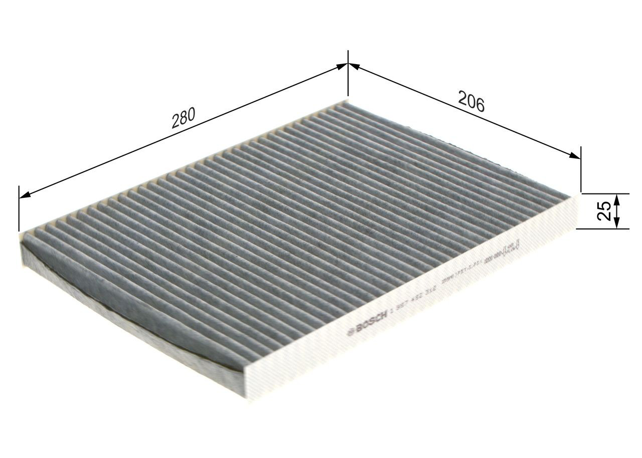 Filtr kabiny 1987432312 Bosch