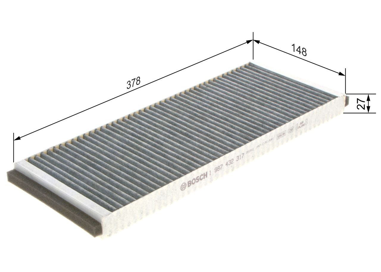 1987432317 Bosch Filtr kabiny