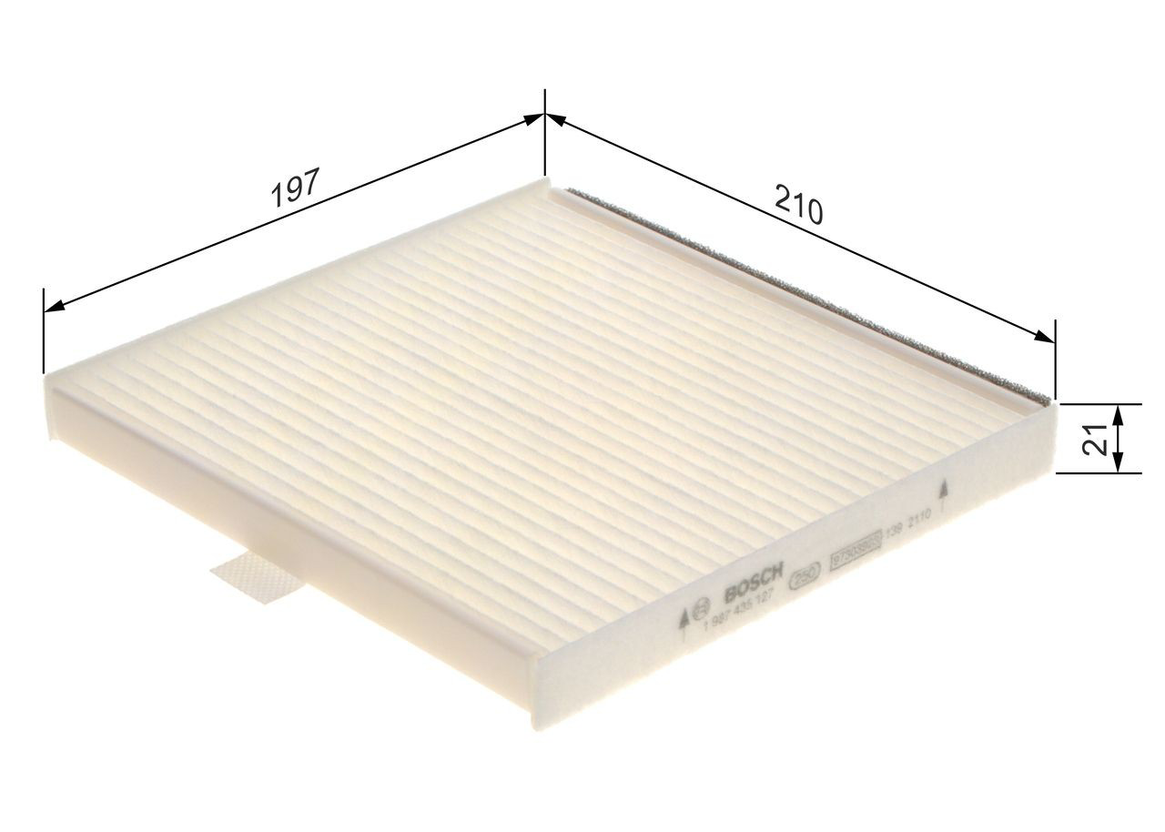 Filtr kabiny 1987435127 Bosch