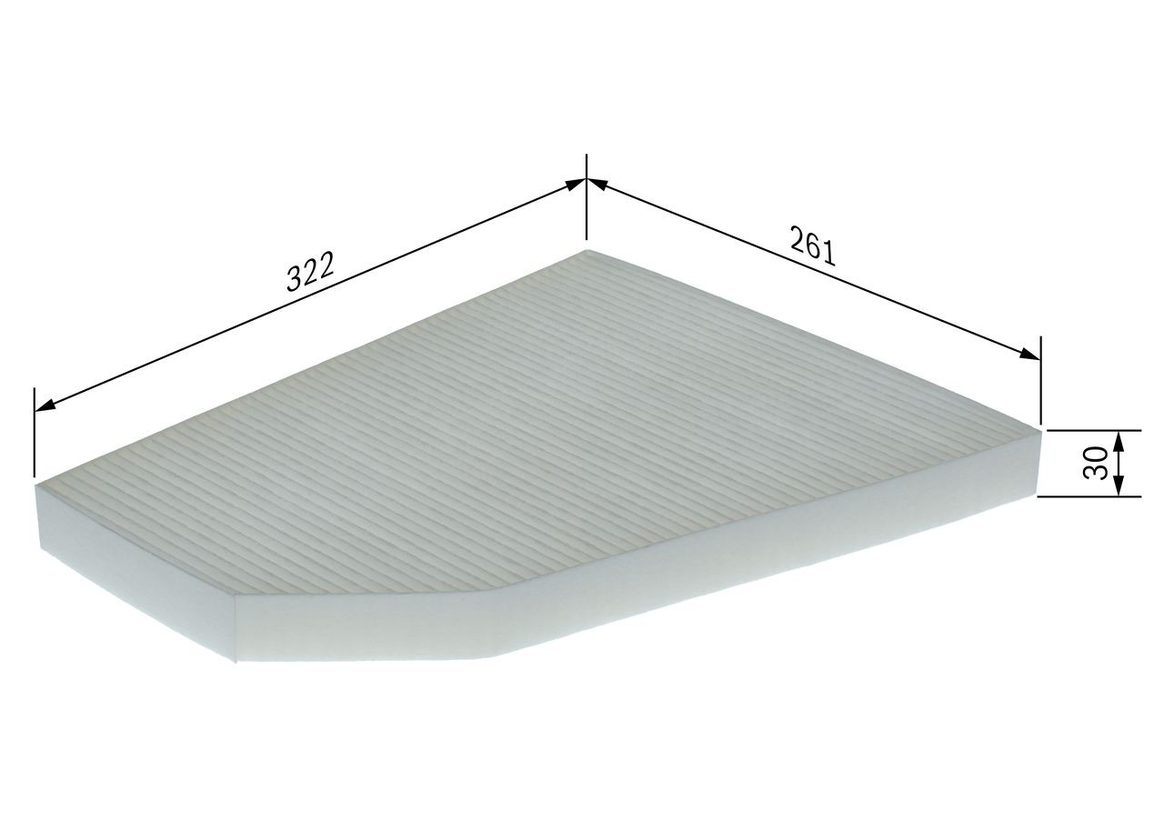 Filtr kabiny Bosch 1987435152