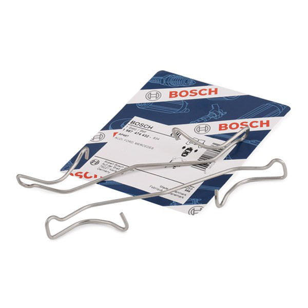 Zestaw sprężynek do mocowania klocków tarczowych przednich Bosch 1987474432 cena, od 7,86 USD