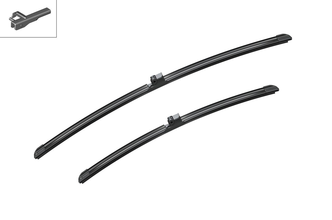 Do koszyka 3397007072 Bosch Pióro wycieraczki szyby przedniej, zestaw (2 szt.)