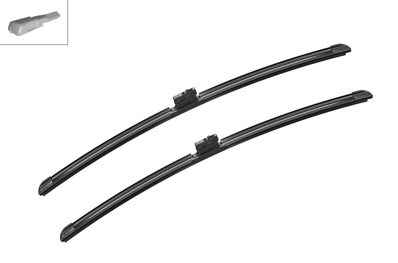 Pióro wycieraczki szyby przedniej, zestaw (2 szt.) Bosch 3397009843 cena, od 44,67 USD