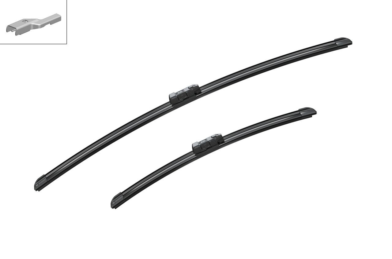 Do koszyka 3397014543 Bosch Pióro wycieraczki szyby przedniej, zestaw (2 szt.)