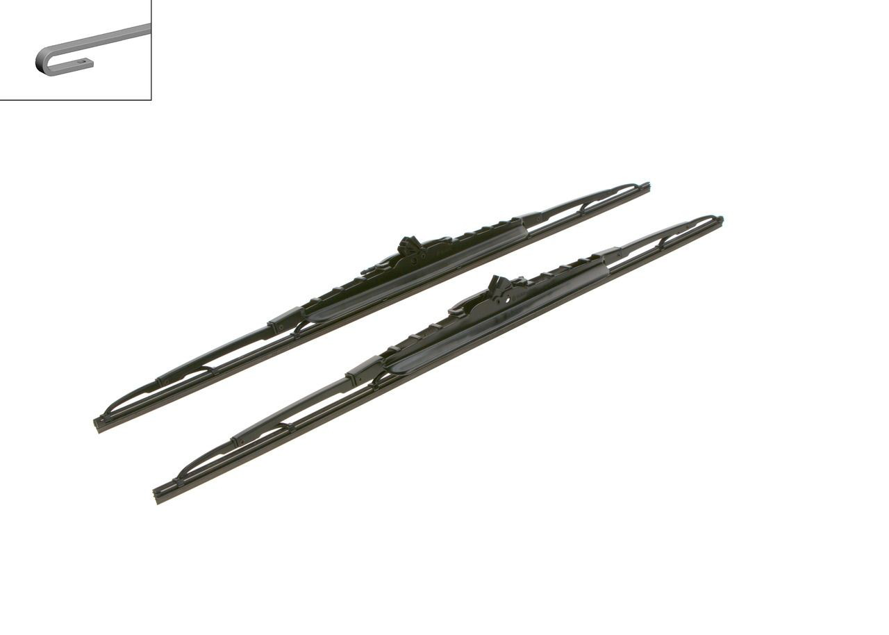 3397118334 Bosch Pióro wycieraczki szyby przedniej, zestaw (2 szt.)