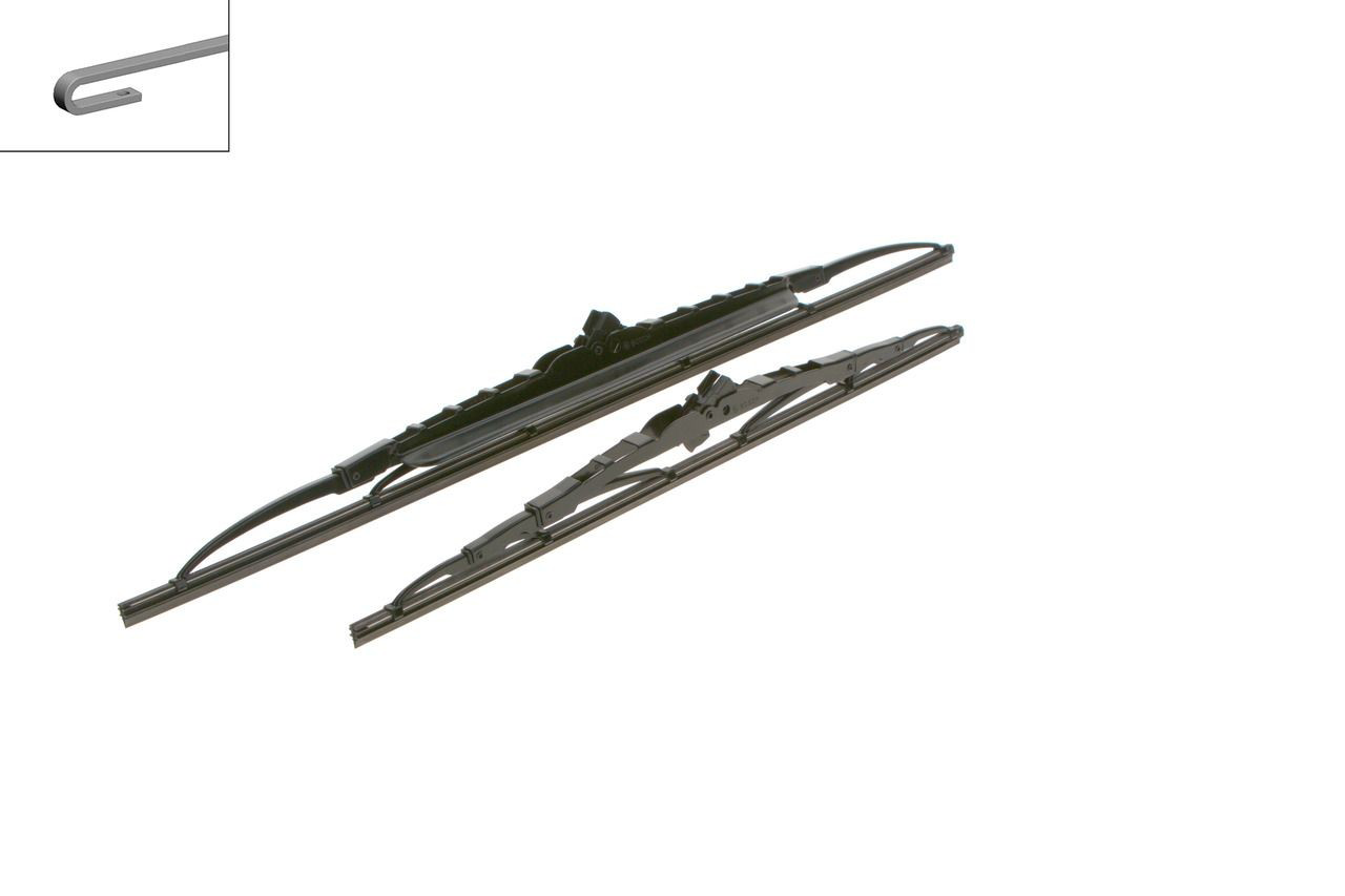 Pióro wycieraczki szyby przedniej, zestaw (2 szt.) Bosch 3397118427 cena, od 21,47 USD