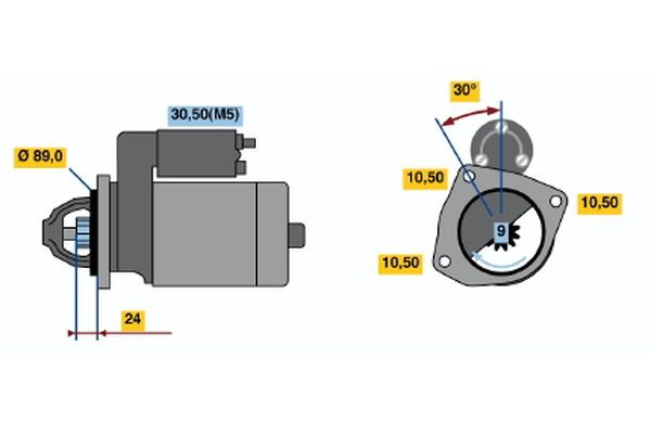 Do koszyka F01M100114 Bosch Uszczelka pompy wtryskowej