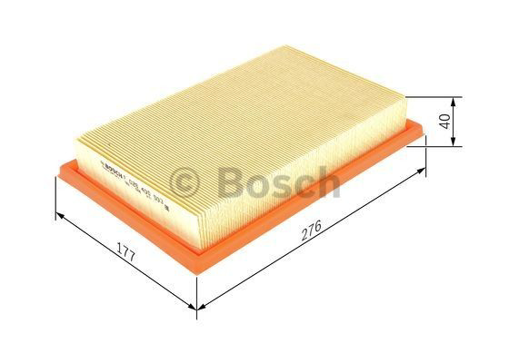 Do koszyka F026400503 Bosch Filtr powietrza