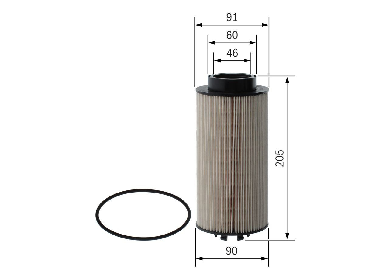 Filtr paliwa Bosch F026402033