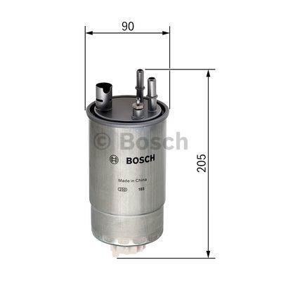 Filtr paliwa Bosch F026402049