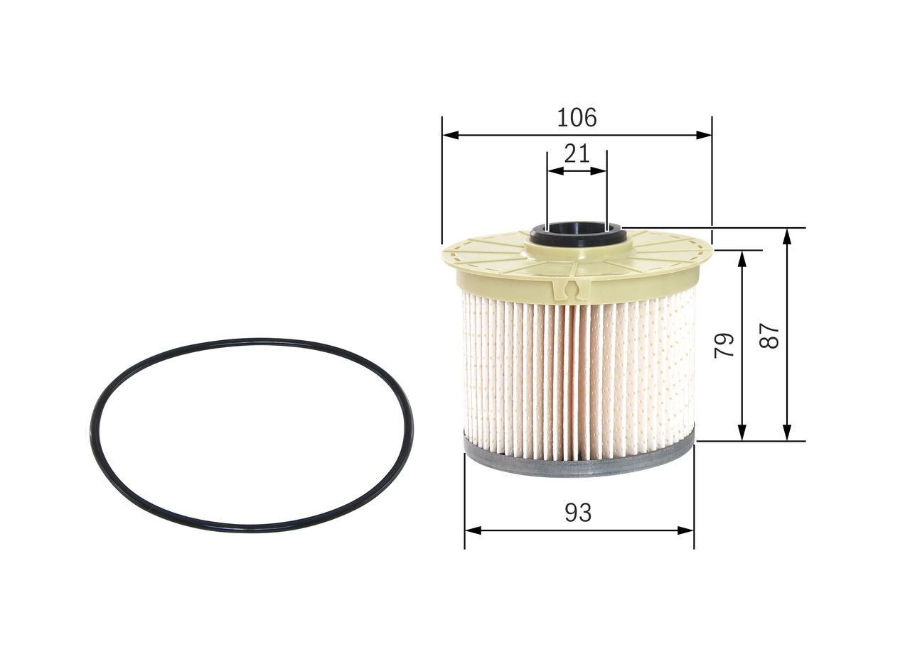 Filtr paliwa Bosch F026402861