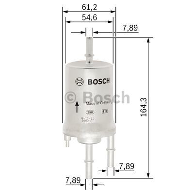 Filtr paliwa Bosch F026403008 cena, od 21,95 USD