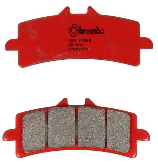 Klocki hamulcowe przednie tarczowe Brembo 07BB37SA cena, od 54,35 USD