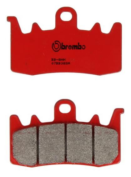 Klocki hamulcowe przednie tarczowe Brembo 07BB38SA cena, od 47,15 USD