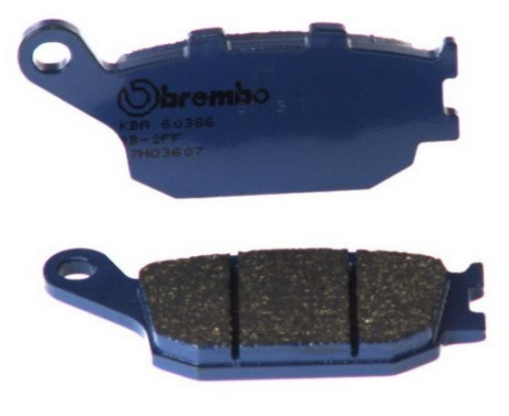 07HO3607 Brembo Okładziny (klocki) do hamulców tarczowych tylne
