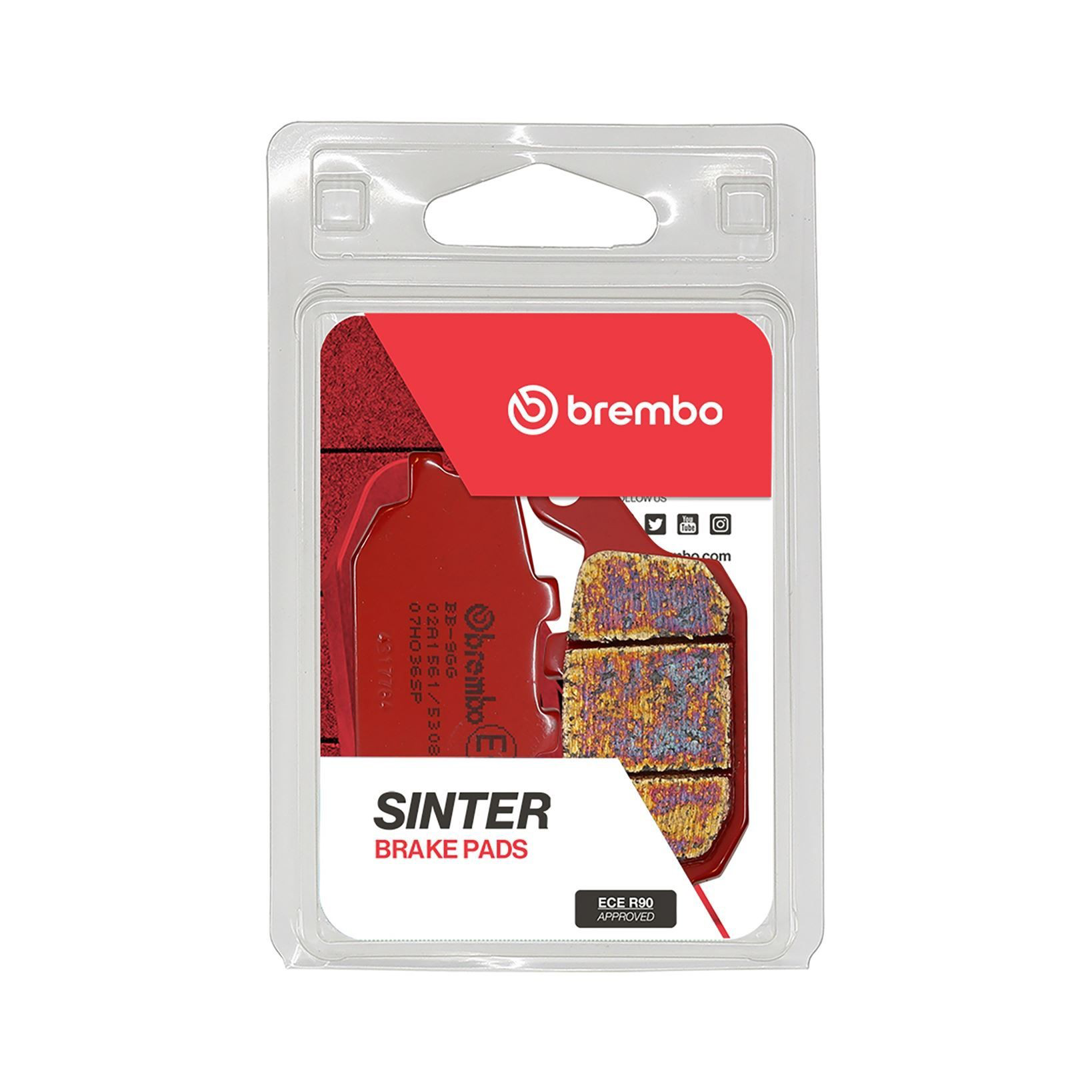 Okładziny (klocki) do hamulców tarczowych tylne Brembo 07HO36SP cena, od 41,44 USD