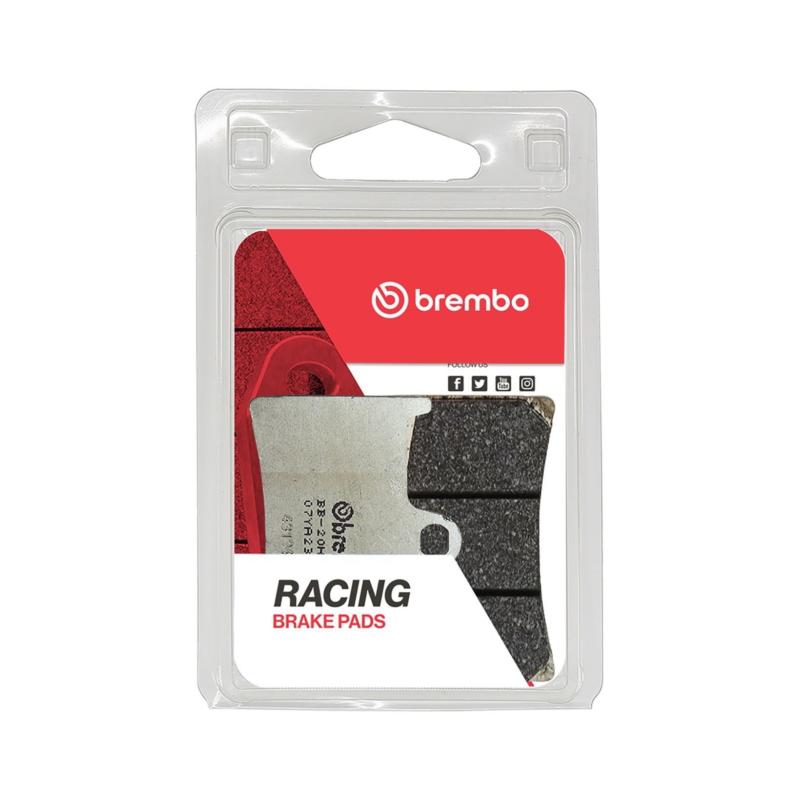 07YA23RC Brembo Klocki hamulcowe przednie tarczowe