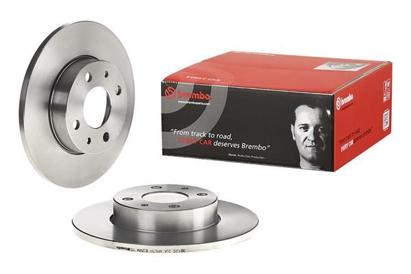 Tarcza hamulcowa tylna 08491710 Brembo