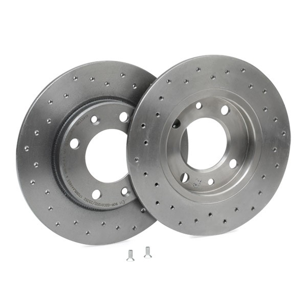 Do koszyka 0853341X Brembo Tarcza hamulcowa tylna