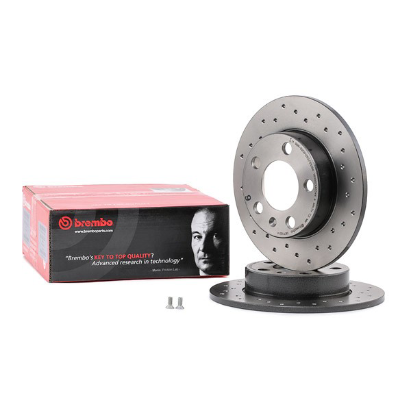 Tarcza hamulcowa tylna 0871651X Brembo