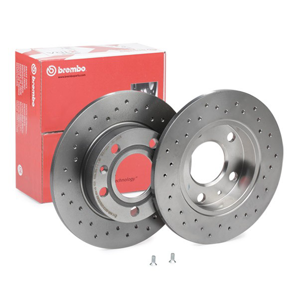 Tarcza hamulcowa tylna 0891361X Brembo