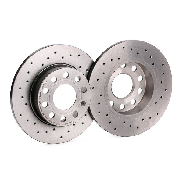Tarcza hamulcowa tylna 0894881X Brembo