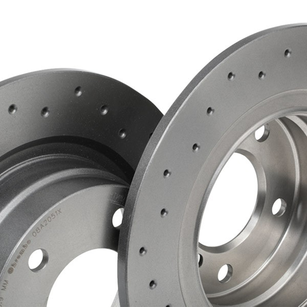 Do koszyka 08A2051X Brembo Tarcza hamulcowa tylna