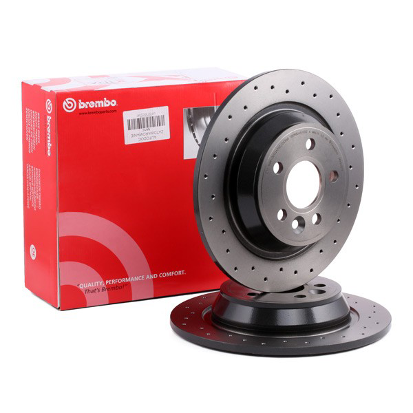 Do koszyka 08A5401X Brembo Tarcza hamulcowa tylna