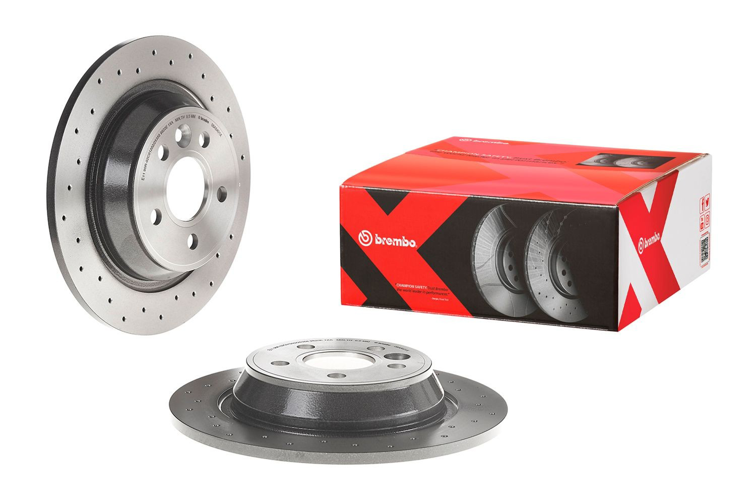 Tarcza hamulcowa tylna Brembo 08A5401X