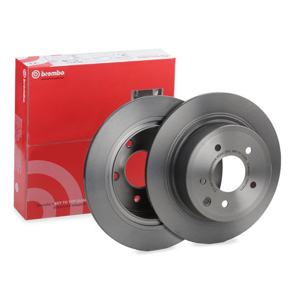 Do koszyka 08A71511 Brembo Tarcza hamulcowa tylna