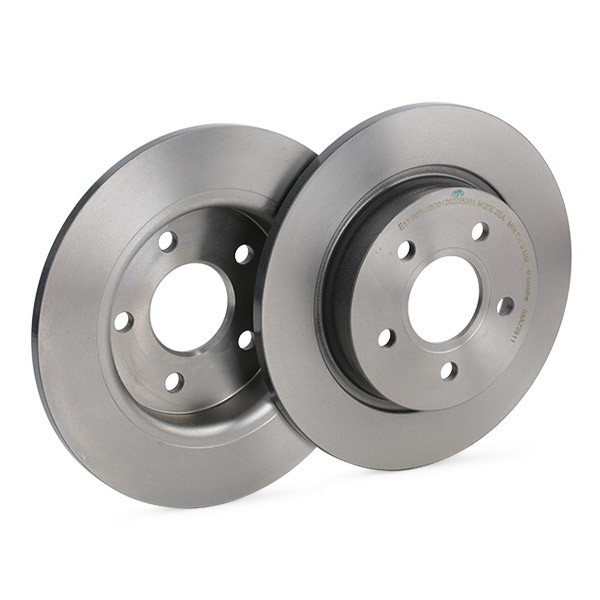 Do koszyka 08A72511 Brembo Tarcza hamulcowa tylna