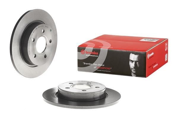 Tarcza hamulcowa tylna Brembo 08A72511 cena, od 40,53 USD