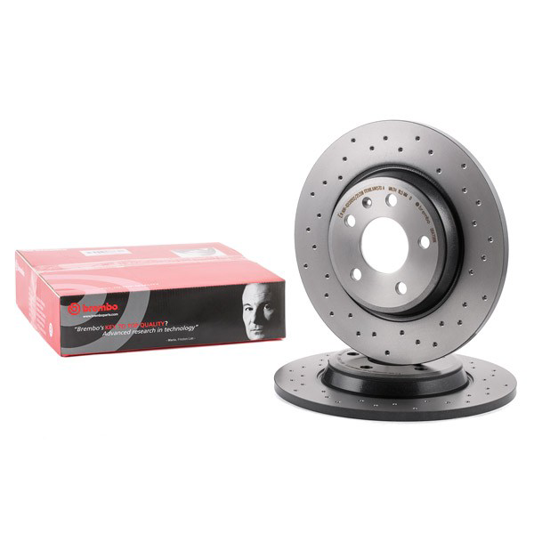 Tarcza hamulcowa tylna 08A7591X Brembo