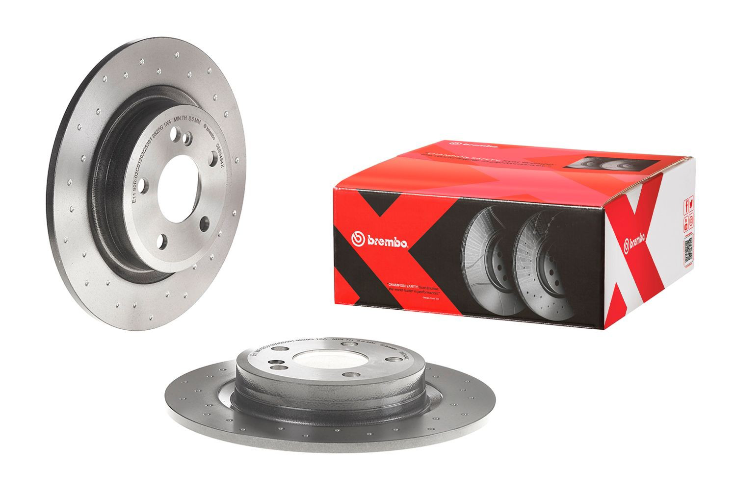 Tarcza hamulcowa tylna Brembo 08B3484X