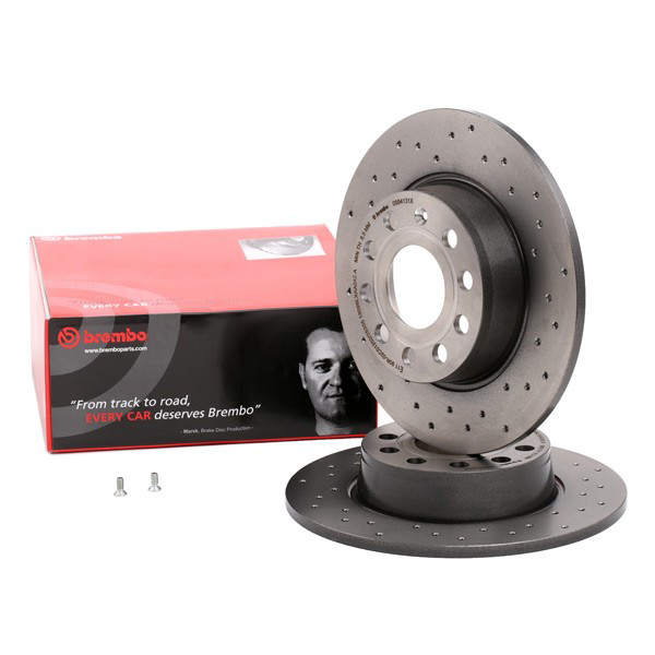 Tarcza hamulcowa tylna Brembo 08B4131X