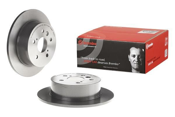 Do koszyka 08B56611 Brembo Tarcza hamulcowa tylna