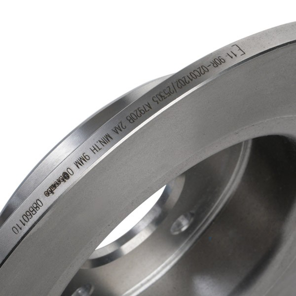 Do koszyka 08B60110 Brembo Tarcza hamulcowa tylna