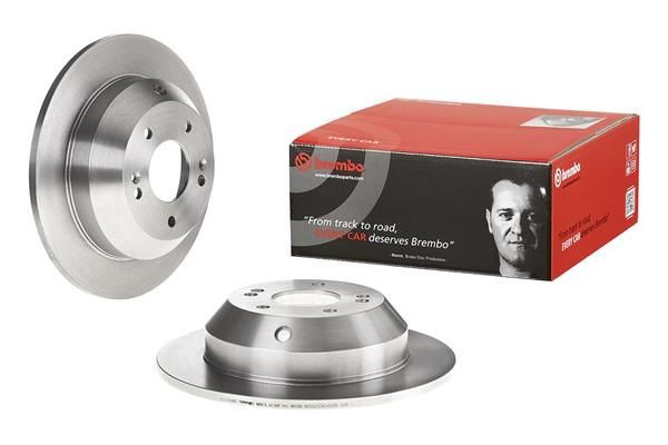 Do koszyka 08B60510 Brembo Tarcza hamulcowa tylna