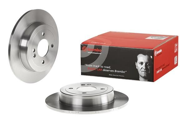 Do koszyka 08C17210 Brembo Tarcza hamulcowa tylna