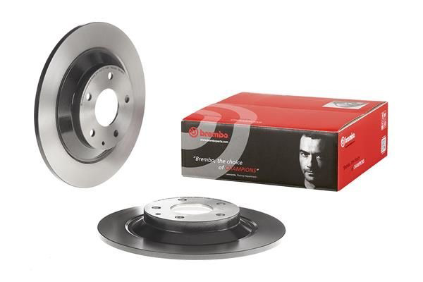 Do koszyka 08C42511 Brembo Tarcza hamulcowa tylna