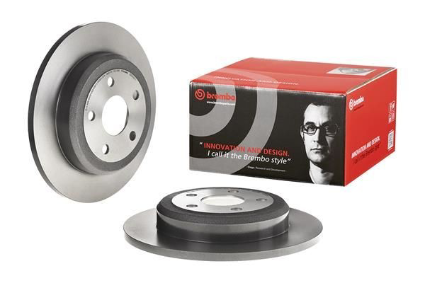 Do koszyka 08N23311 Brembo Tarcza hamulcowa tylna