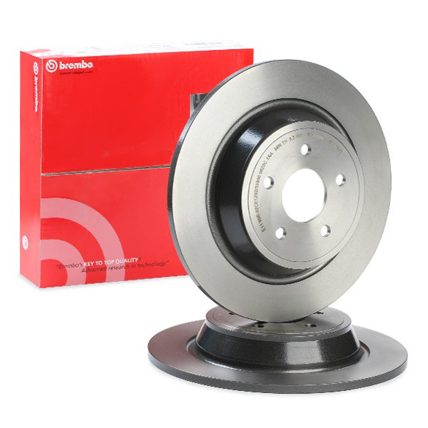 Do koszyka 08N25821 Brembo Tarcza hamulcowa tylna