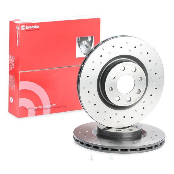 Tarcza hamulcowa przednia 0949393X Brembo