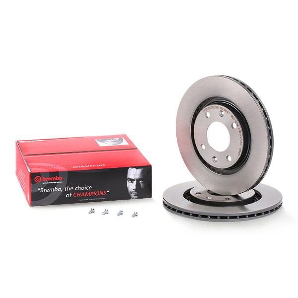 Tarcza hamulcowa przednia 09498721 Brembo