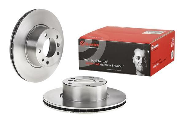 Tarcza hamulcowa przednia 09514224 Brembo