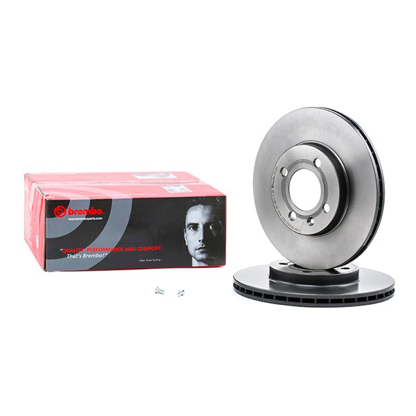 Tarcza hamulcowa przednia 09516611 Brembo